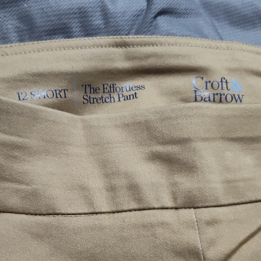 Croft & Barrow Beige Effortless Stretch Pants